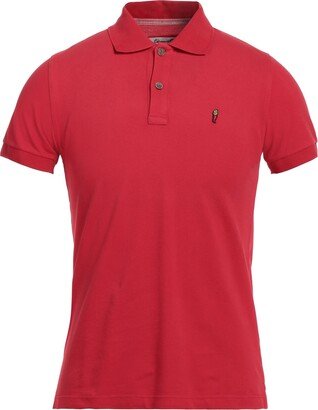 COOPERATIVA PESCATORI POSILLIPO Polo Shirt Red