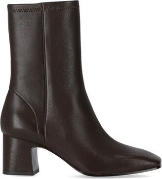 Cindy Square Toe Ankle Boots-AA