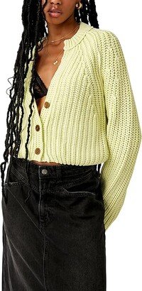 Sweet Nothing Cardi (Lime Glow) Women's Clothing