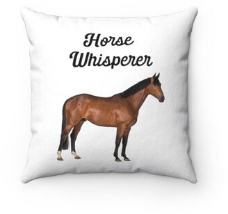 Horse Whisperer Pillow - Throw Custom Cover Gift Idea Room Decor