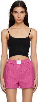 Black Cropped Camisole