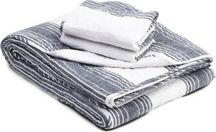 Nantucket Stripe Quilt Set