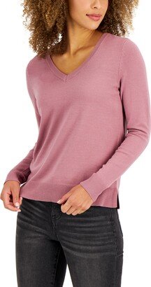 Style & Co Women's V-Neck Long-Sleeve Sweater, Created for Macy's