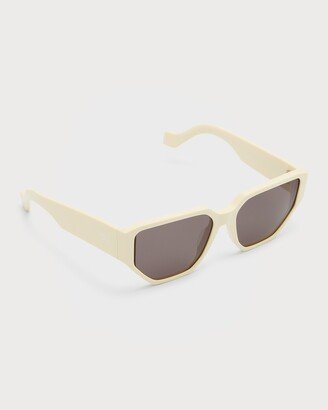 TOL Eyewear In a Corner Rectangle Acetate Sunglasses