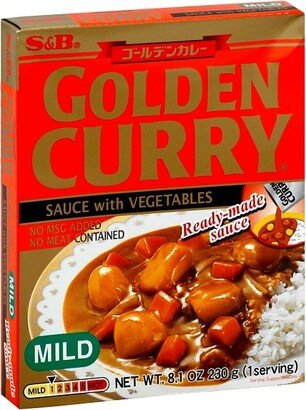 S&B Golden Curry Vegetables with Sauce Mild - 8.1oz