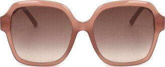 Square Frame Sunglasses-FI