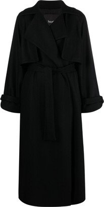 Margherita virgin wool-blend trench coat