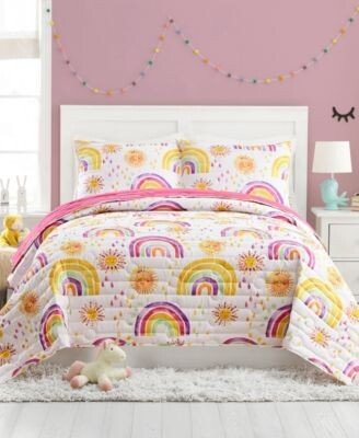 Rainbows Suns Quilt Sets