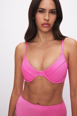 GA-SALE Sparkle Demi Cup Bikini Top