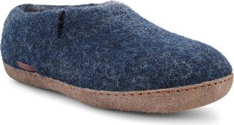 Betterfelt Men's Classic Shoe - Navy With Suede Sole