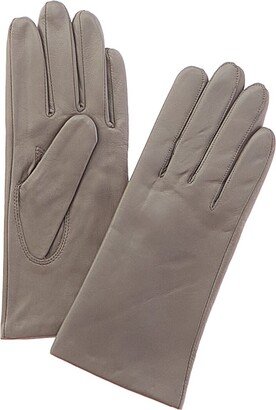 Cashmere-Lined Leather Gloves-AH