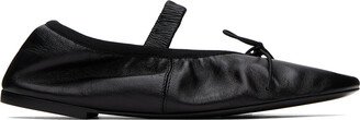 Black Glove Ballerina Flats