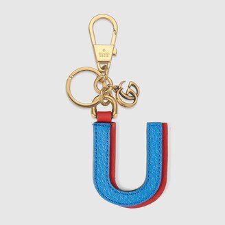 Letter U keychain