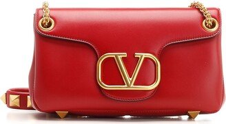 Garavani Stud Sign VLogo Plaque Shoulder Bag