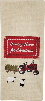 Park Designs Home For Christmas Dishtowel