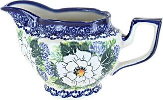 Blue Rose Pottery Blue Rose Polish Pottery Queen's Garden Gravy Boat