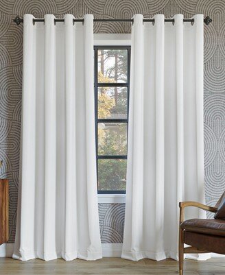 Oslo Theater Grade Extreme Blackout Grommet Single Curtain Panel, 108 x 52