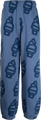 Logo-Print Track Pants-BM