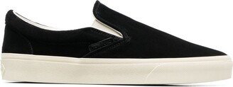 Suede Slip-On Sneakers-AF