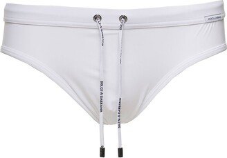 Drawstring Swimming Briefs-AA