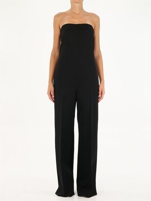 Sleeveless Straight Leg Jumpsuit