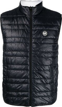 Quilted Zipped Gilet-AC