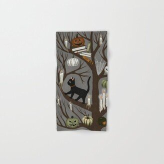 halloween tree Hand & Bath Towel