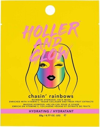 Holler and Glow Chasin Rainbows Hydrogel Face Mask - 0.77 fl oz