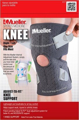 Mueller Adjust-To-Fit Knee Support Black