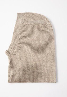 Zermatt Ribbed-knit Cashmere Balaclava