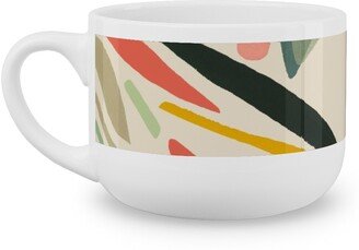 Mugs: Rolling Hills - Multi Latte Mug, White, 25Oz, Multicolor