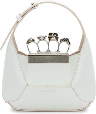 Jewelled Hobo leather mini bag-AA