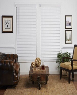 The Cordless Collection 2 in. Cordless Faux Wood Venetian Blind, 43 x 72