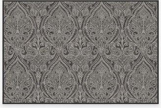 Lacis Damask Charcoal Rug