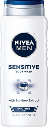 Men Sensitive Body Wash with Bamboo Extract - 16.9 fl oz