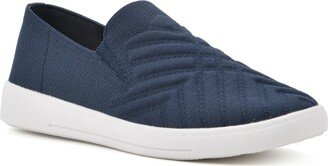 Women's Until Slip On Sneakers - Navy, Fabric