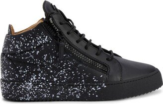 Kriss leather high-top sneakers