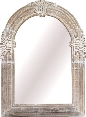 Seasonal Abode A&B Home Wood Framed Mirror