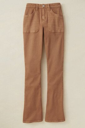 Women's The Creek Patch-Pocket Flare Jeans - Washed Copper - 8P - Petite Size