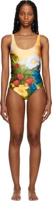 Stockholm (Surfboard) Club Multicolor Printed One-Piece Swimsuit