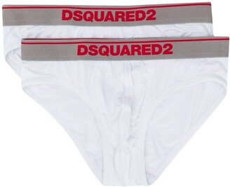 Logo Waist Briefs Two-Pack