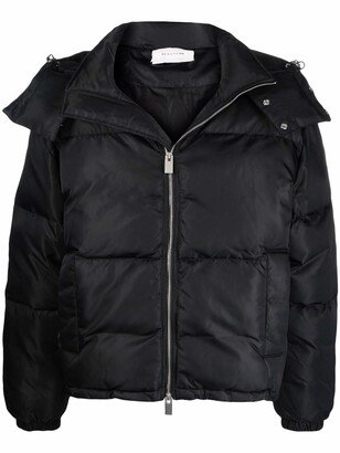 Buckle-Detail Puffer Jacket