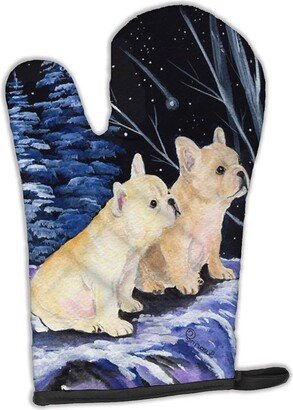 Starry Night French Bulldog Oven Mitt