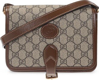 GG Monogram Fold-Over Shoulder Bag