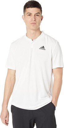 Club Tennis Henley (White/Black) Men's Clothing