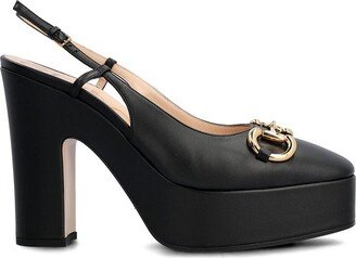 Horsebit Detailed Platform Pumps