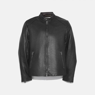 Leather Racer Jacket-AC