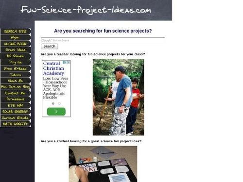 Fun-Science-Project-Ideas.com Promo Codes & Coupons