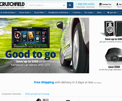 Crutchfield Promo Codes & Coupons