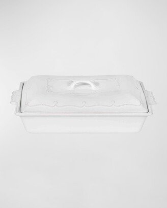 Berry & Thread Whitewash Lidded Rectangular Baker